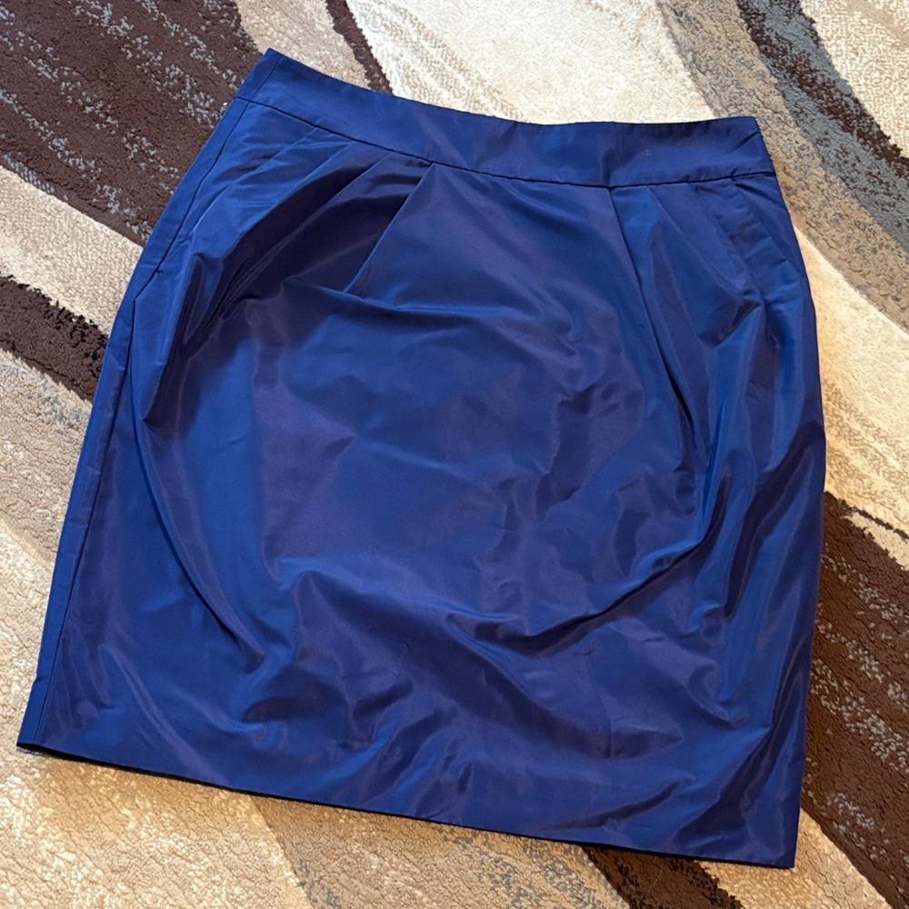 Banana Republic Blue Fabric Skirt
